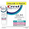 Crest Pro-Health Gum Detoxify Plus Toothpaste 4.5 oz Pack of 3 – Antibacterial Fluoride Toothpaste, Sensitivity Protection, Whitens Teeth, Anticavity, Plaque Control