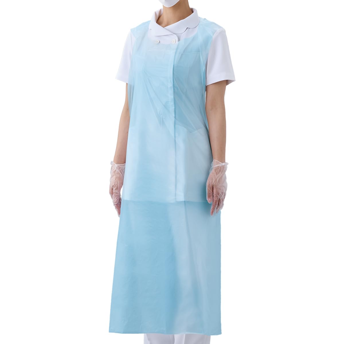 Amazon.co.jp: OO Osaki(オオサキ) プラスチックエプロン 袖なし