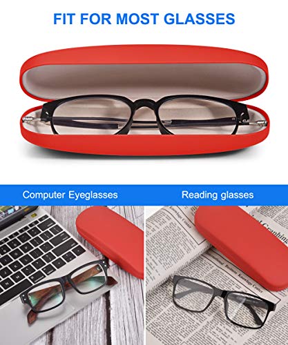 Image of RayLove Unisex Hard Shell Eyeglasses Cases, Protective Case For Glasses