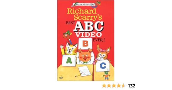 Amazon.com: Richard Scarry's Best ABC Video Ever! [DVD ...