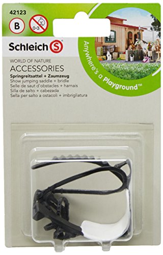 Preisvergleich Produktbild Schleich 42123 - Springreitsattel + Zaumzeug