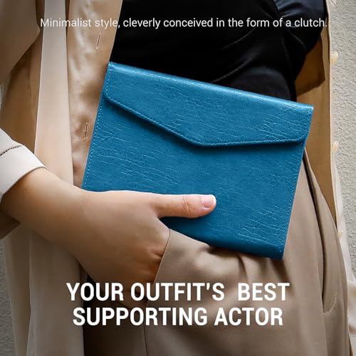 Image of CoBak Premium Case for Kindle Paperwhite & Kindle Colorsoft 7 inch & Hanvon with Hand Strap - Automatic Wake /Sleep, Stylish & Durable, Comfortable Reading & Protection, Compatible with iPhone Stand