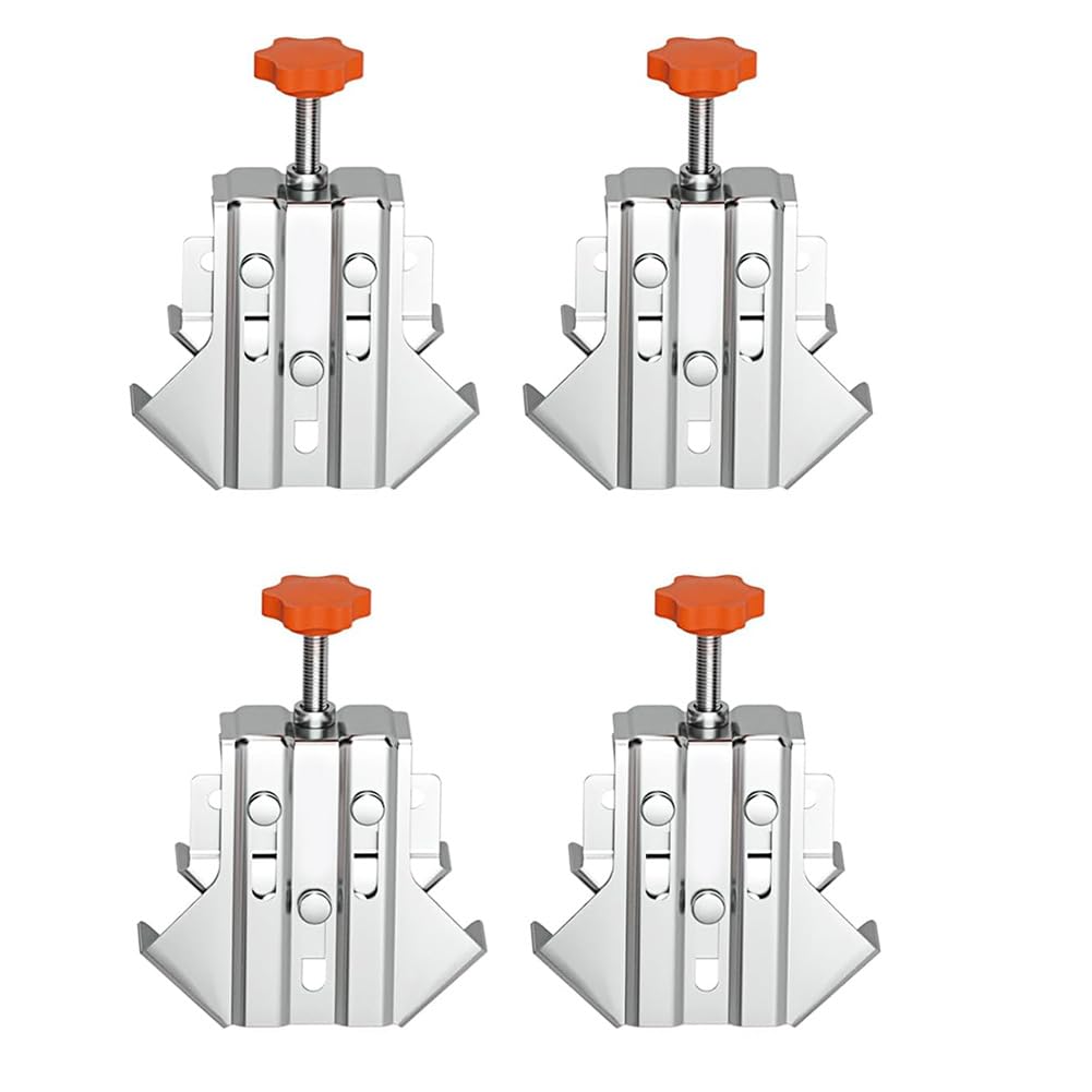 Pince d'Angle pour le Travail Du Bois Serrage 90 Degrés Outillage Inox Réglable