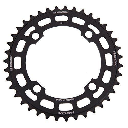 Box Components Plato Box Two BMX 39t, Unisex, Negro, 104mm