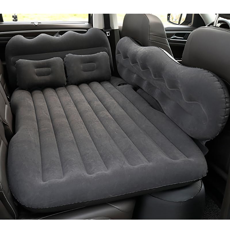 NETHIX Car Inflatable Mattress, for VW Transporter T6/T6.1 2015 2016-2023+ Back Seat Mattress Sleeping Beds Outdoor Travel Camping support air cushion bed,E