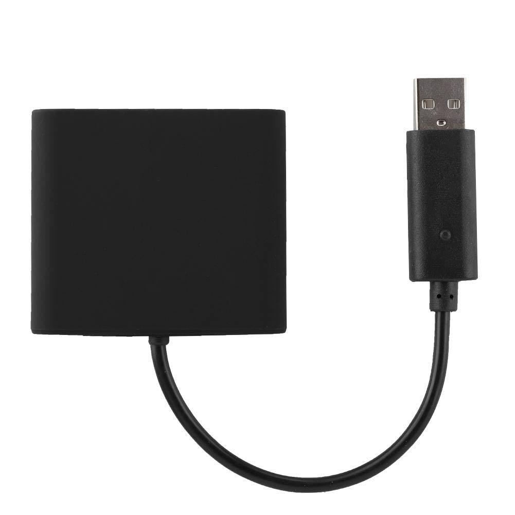 Hakeeta Adaptador de Teclado y ratón para Juegos Convertidor USB Plug and Play sin demora para Pro/Slim, X Box One/Ones/Onex,