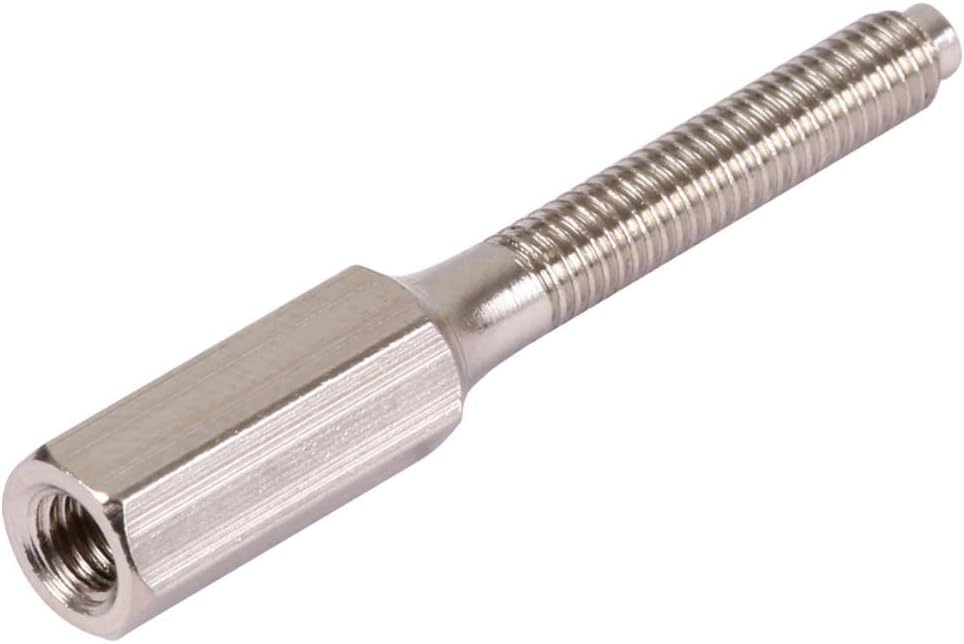 M3.5 x 35mm Brass Extension Studs Ideal for Extending Sockets and Switch Screws x50