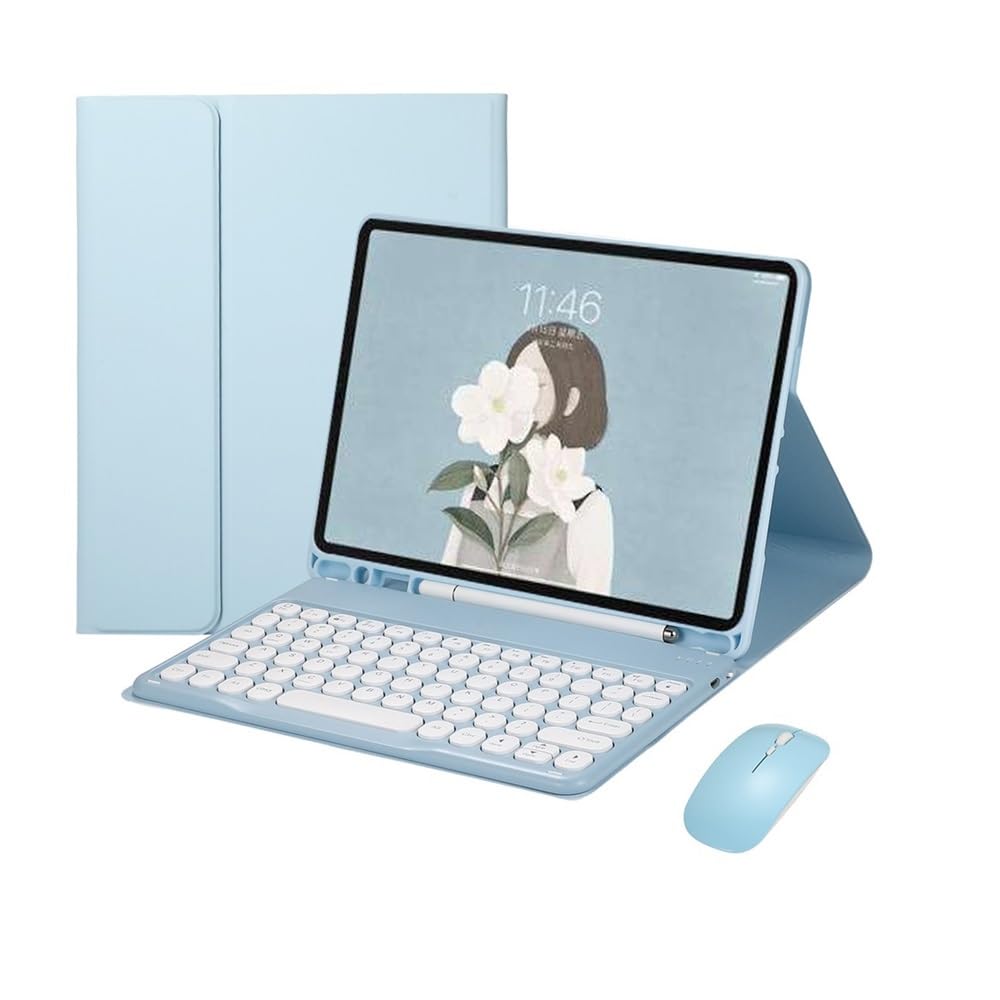 Funda con teclado redondo para Samsung Galaxy Tab A11+ de 11 pulgadas 6