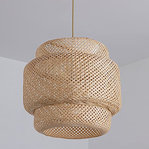 Lustre nordique en bambou pour lanterne créative d'auberge - 7