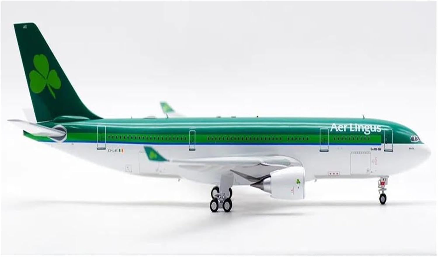 Miniature Scale 1 200 for AER Lingus Airlines Airbus A330-200 Alloy Finished Products Static Simulation Ornaments Flying Toy Game Kits