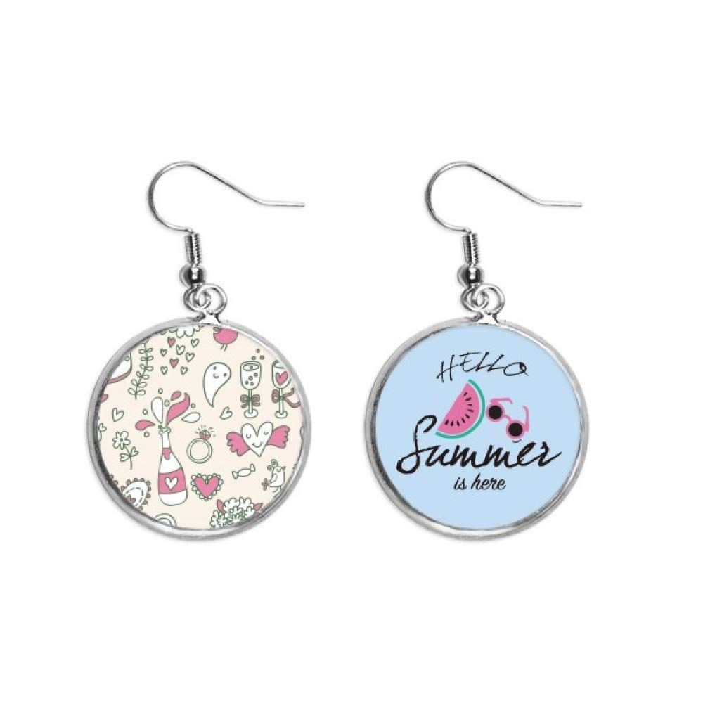 Pendientes de sandía que celebran el amor por las plantas y la alegría estival 5