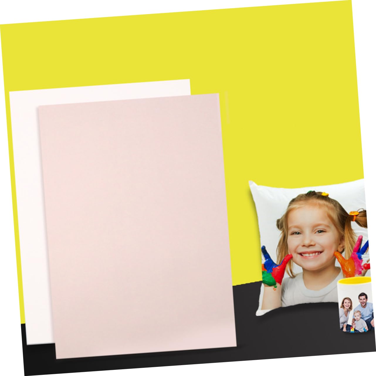 A4 Sublimationspapier Thermotransferpapier 100 Blatt Schnelltrocknend Für Tintenstrahldrucker Hohe Übertragungsrate