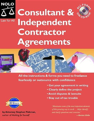 Buy Consultant & Independent Contractor Agreements — BookShops.in