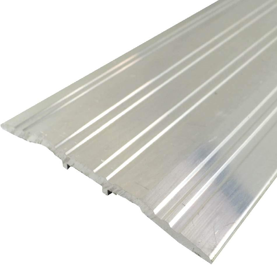 5'' Wide x 1/4'' High - Fire Rated/ADA approved/Mill Aluminum Door Threshold/Saddle (3545) in (48''), FH (Flathead) Screw #10 x 1/2'' supplied