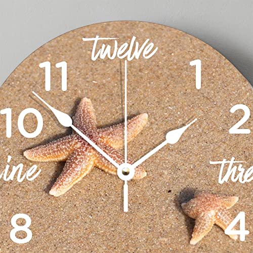 Horloge murale en bois de qualité supérieure sans tic-tac - 5