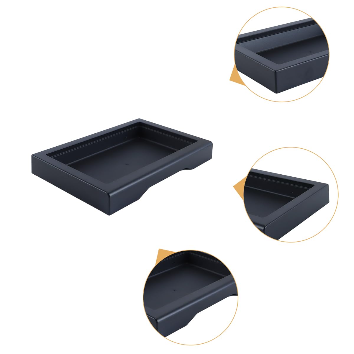 Bandeja de goteo fina de perfil bajo con kit de modificación de resorte OPV compatible con piezas de cafeteras espresso tradicionales, 5 piezas