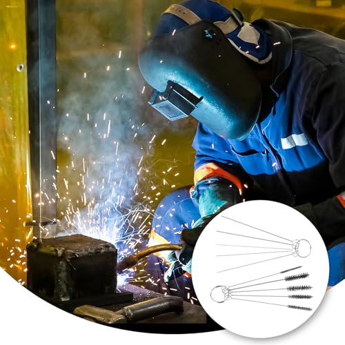 Kit de ferramentas de limpeza de ponta de tocha de corte, conjunto de limpador de ponta de soldagem,