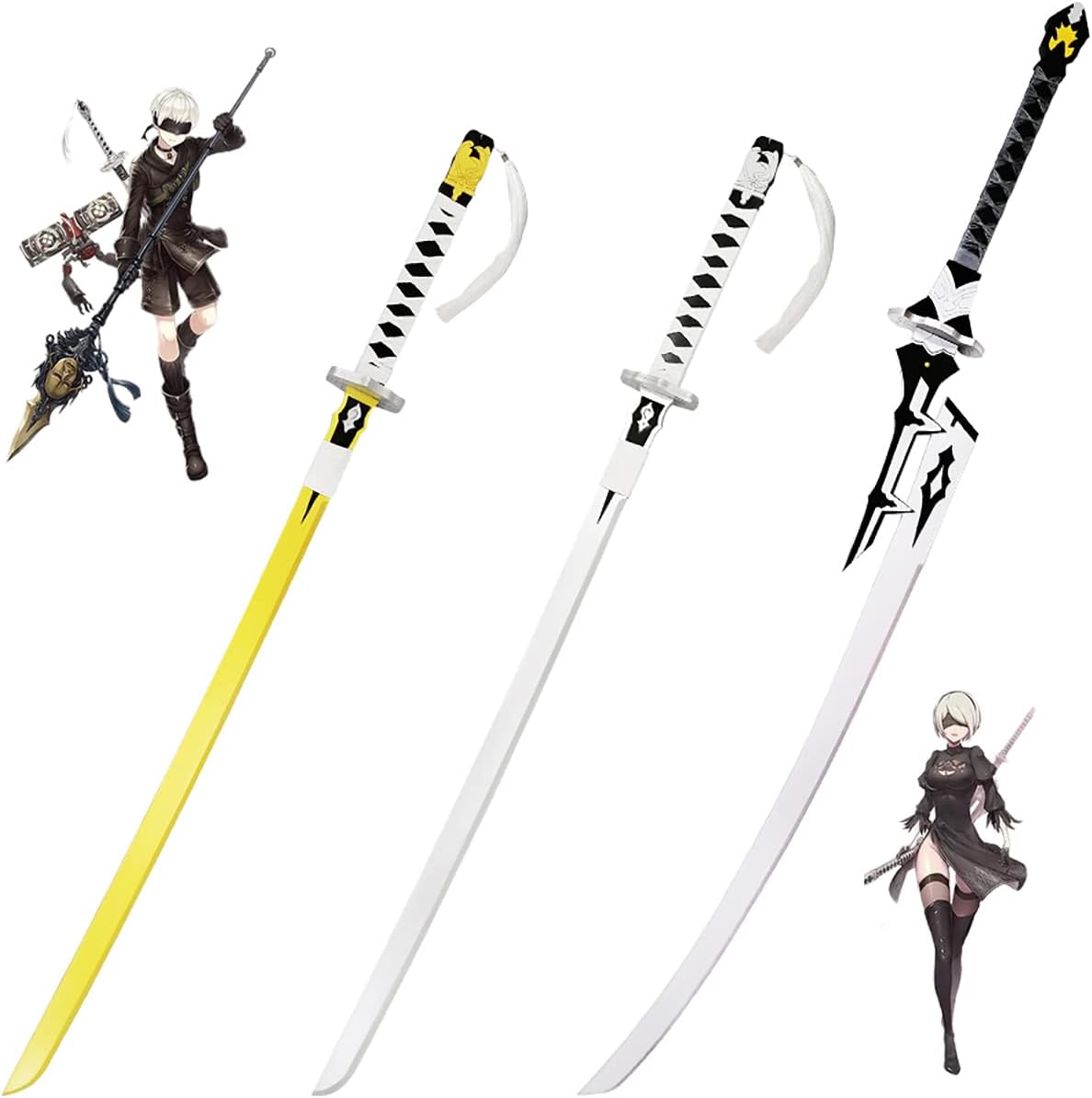 NieR:Automata (ニーアオートマタ)コスプレ 衣装 2B ヨルハ二号B型 9S 