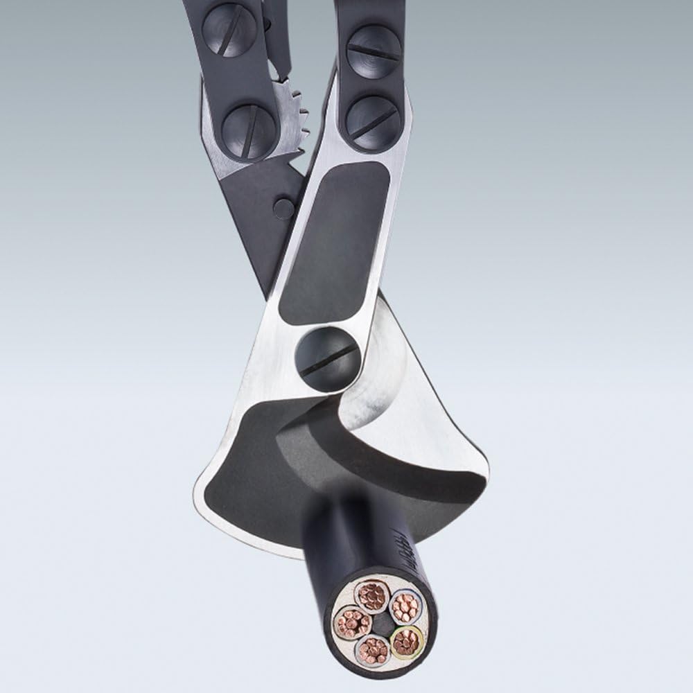 KNIPEX 95 32 038 Comfort Grip Ratcheting Type Cable Cutters