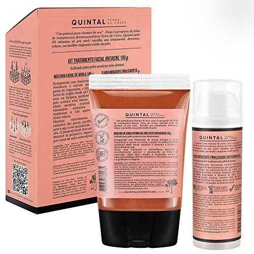 Quintal Kit Tratamento Antissinais Vermelho 190 G