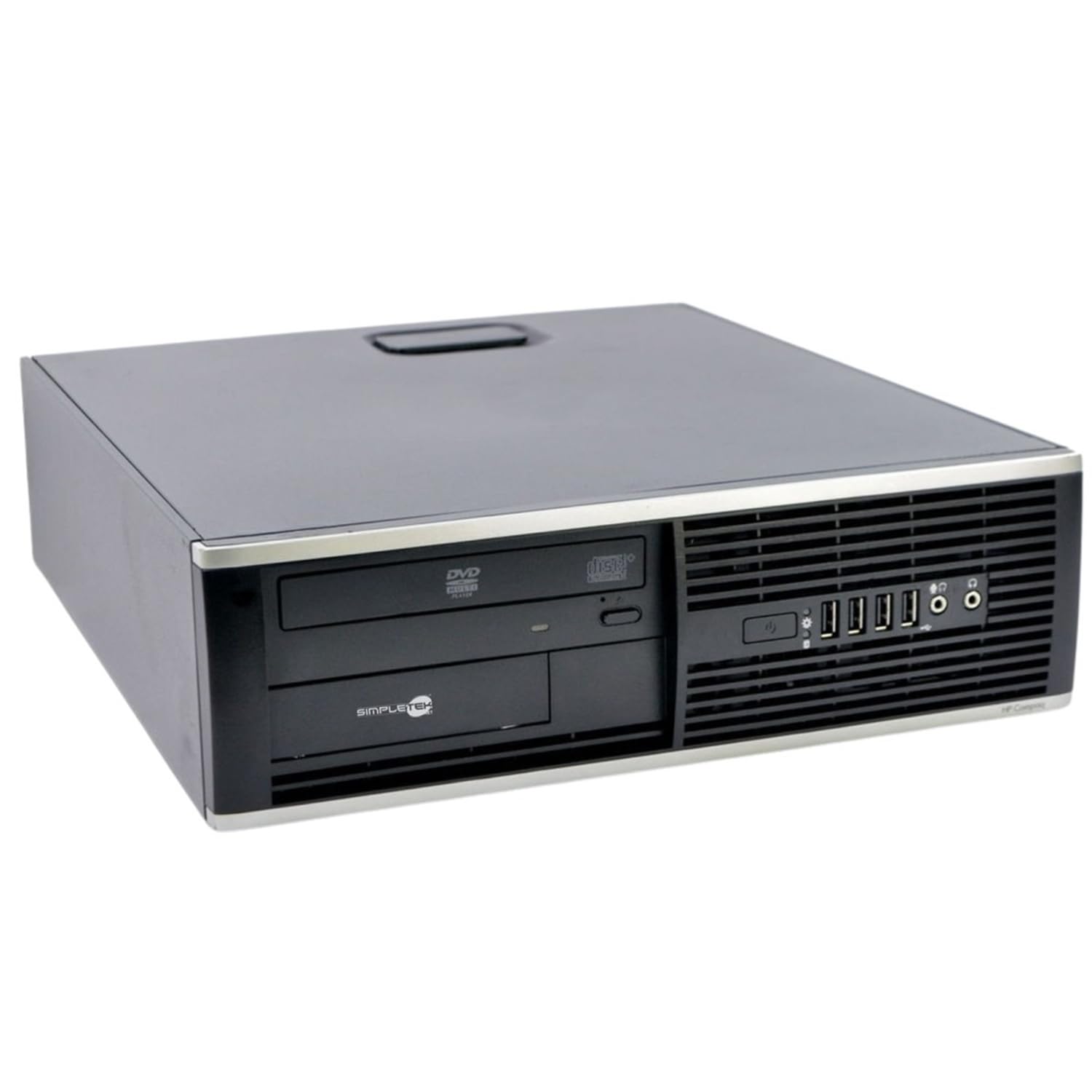 SIMPLETEK - Desktop-PC SFF | 16 GB RAM 2 TB SSD i7 | DVD-RW | Windows 11 Pro RS232 Seriell COM DP (Generalüberholt)