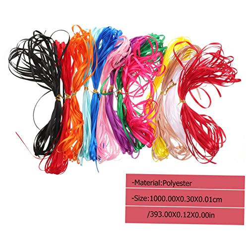 Ruban pour décoration de bouquets extensible : lot de 5 ensembles de 13 rouleaux