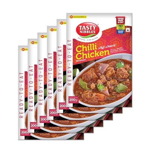 Image of TASTY NIBBLES Chilli Chicken 200GM Pouch [Pack of 6]