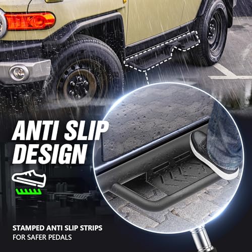 Estribos laterales para Toyota FJ Cruiser 2007-2014 miniatura 5