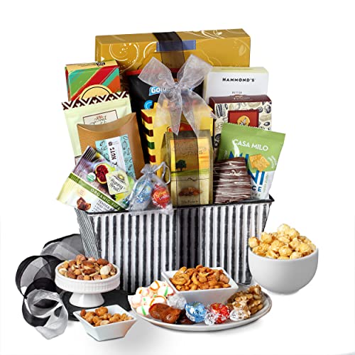 Broadway Basketeers Sweets and Chocolate Gift Basket, Gourmet Gifts with