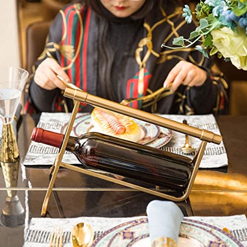 Soporte para Botellas de Vino de Hierro Forjado miniatura 6