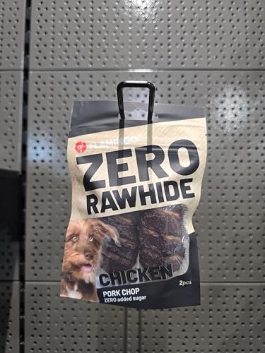 Flamingo Leckerli Hund – Rippe ohne Rohhaut mit Huhn & Schwein – 80g – natürlicher Kauspaß