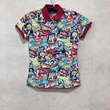 カラフルなマンシングウエアレディスゴルフシャツ