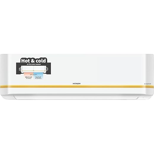 Hitachi 15 Ton 3 Star Hot & Cold Inverter Split AC with Exp