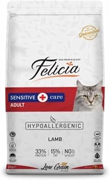 Felicia Az Tah ll  Kuzu Etli Yeti kin Hypoallergenic Kedi Mamas  2 Kg