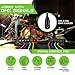 GEARit 4 Channel Multi Network 3-Pin XLR/DMX/AES-EBU to Ethercon-Compatible RJ45 Cat5/Cat6 Ethernet Extender for Live Stage, Sound, Lighting, Audio Recording Studio (1 Pair: 4 Male + 4 Female)