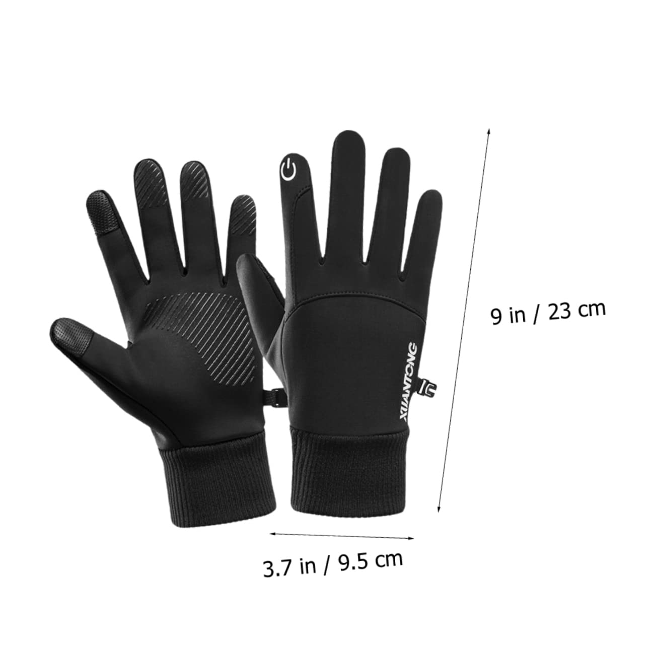 FOMIYES Waterproof Warm Winter Gloves Windproof Sports Gloves for Men Women Nonslip Grip