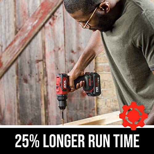 Skil Pwr Core 20 Brushless 20V 1/2 Inch Drill Driver Includes 2.0Ah Lithium Battery And Standard Charger - Dl529303 #TOP2