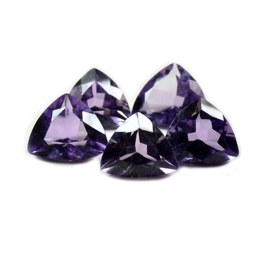 Natural Amethyst at Wholesale Lot (Rs 67.5/carat) Fine Quality Trillion Shape जामुनिया Loose Gemstone for Reselling Astrologers Jewellers Crystal Healing Astrological-image-20