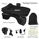Car Inflatable Bed Mattress for SUV, Sedan & Hatchback | Thickened Flocked Air Mattress with 2 Air Pillows, Portable Travel Sleeping Bed for Camping, Road Trips & Outdoor Use gallery image