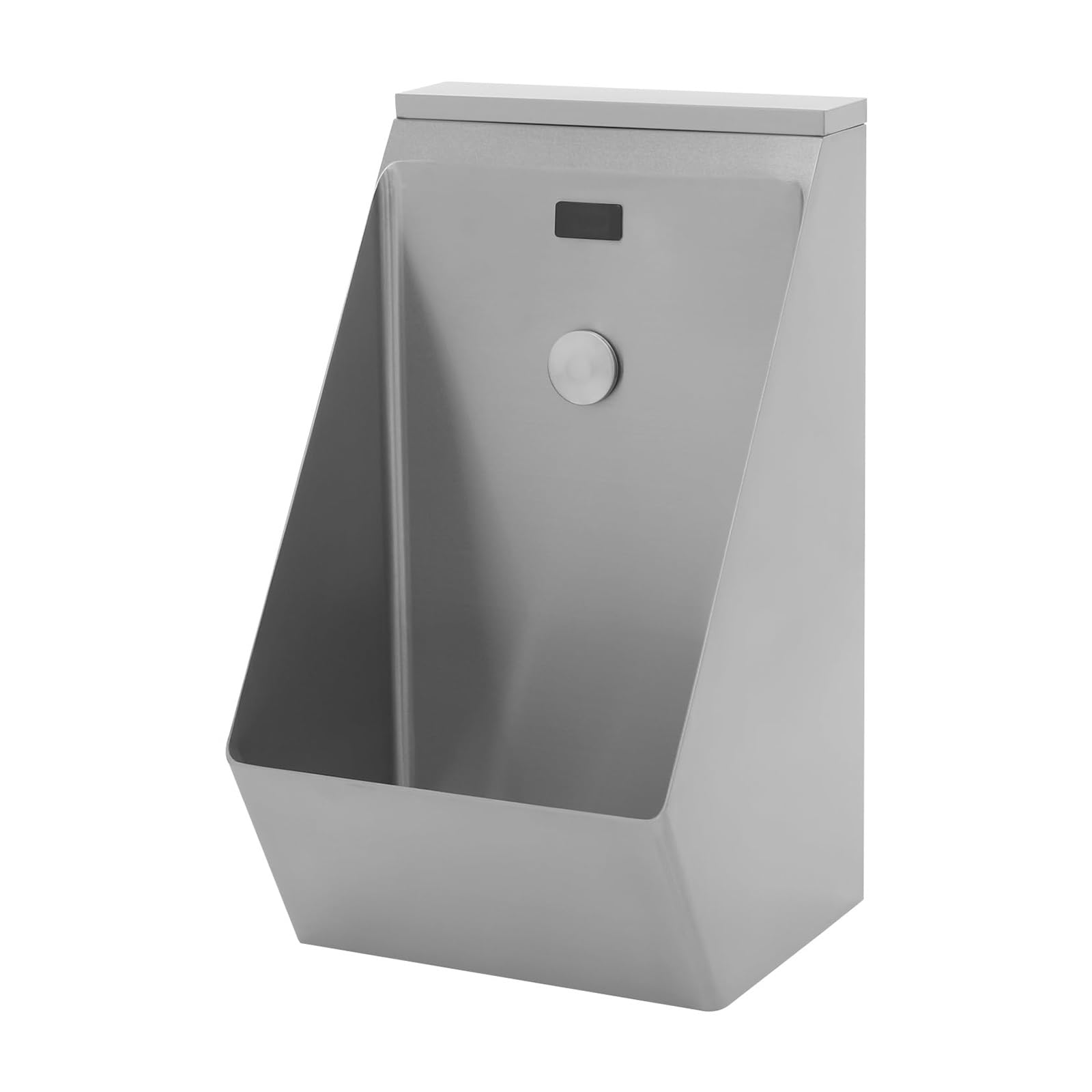 Urinario automático de inducción, sistema comercial de acero inoxidable sin contacto, orinal de salpicaduras montado en la pared para baños, hoteles, tiendas y centros comerciales
