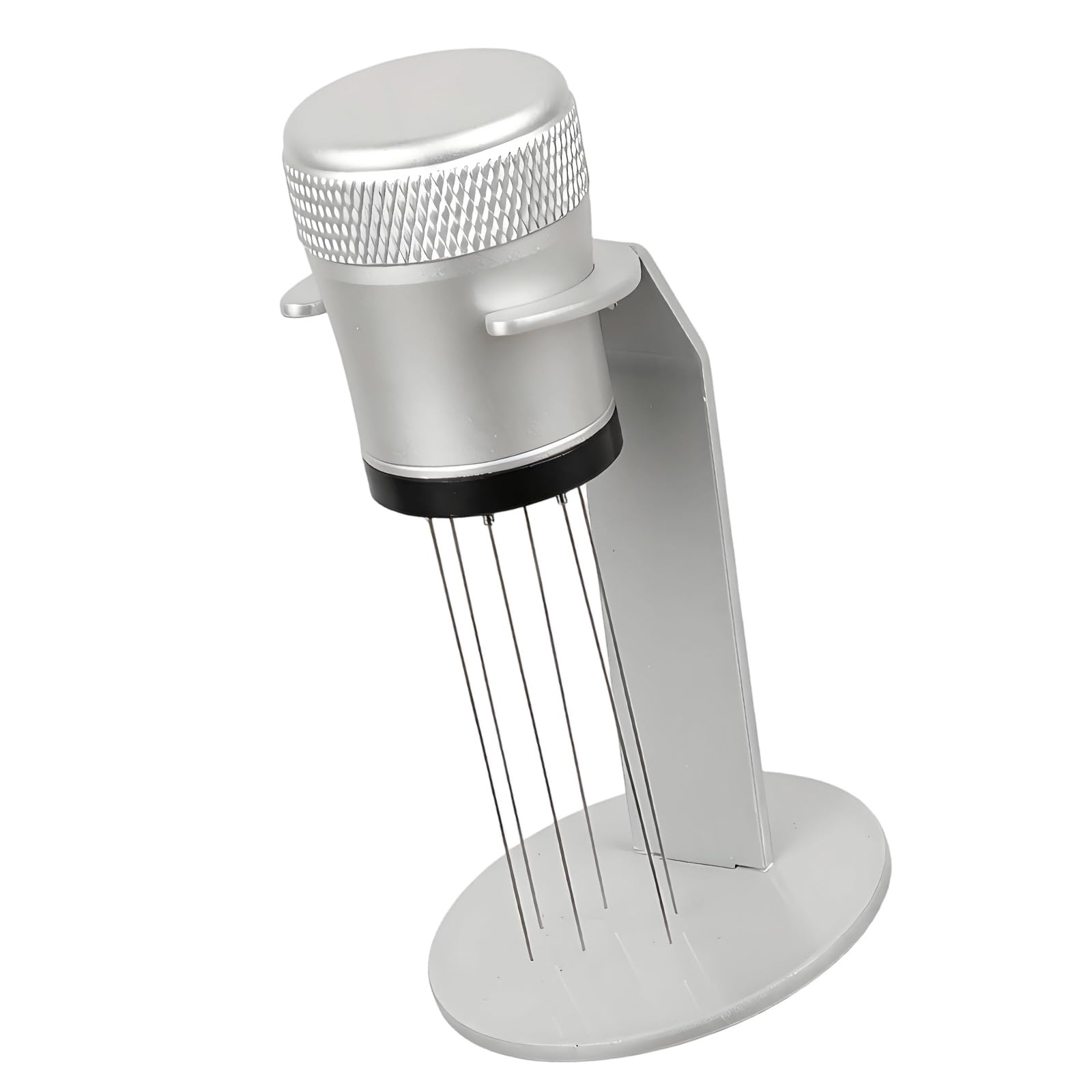 Msioytog Espresso Stirrer Distrubution Tool Adjustable Coffee Needle Distributor 6 Needle Espresso Machine Tool Accessories Home Coffee Maker