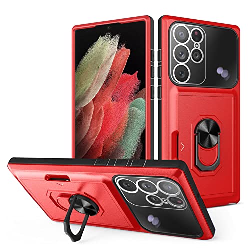 Coque Samsung A73 5G antichoc étui rigide porte-carte blindé