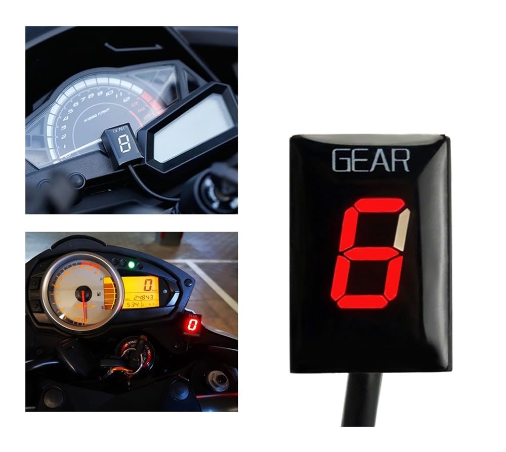 motociclo velocità Indicatore Marcia Digitale misu Per CBR600RR CBR 600 RR 600RR 2003-2017 2018 2019 Accessori Moto 1-6 Indicatore Di Velocità Display Della Marcia Tester Digitale