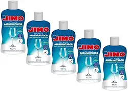Kit 5 Un Jimo Secante Abrilhantador 100ml Para Lava Louças