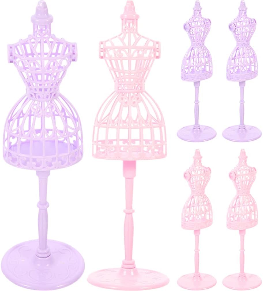 Toyvian Mini Dress Doll Stand Doll Stand Doll Stand Doll
