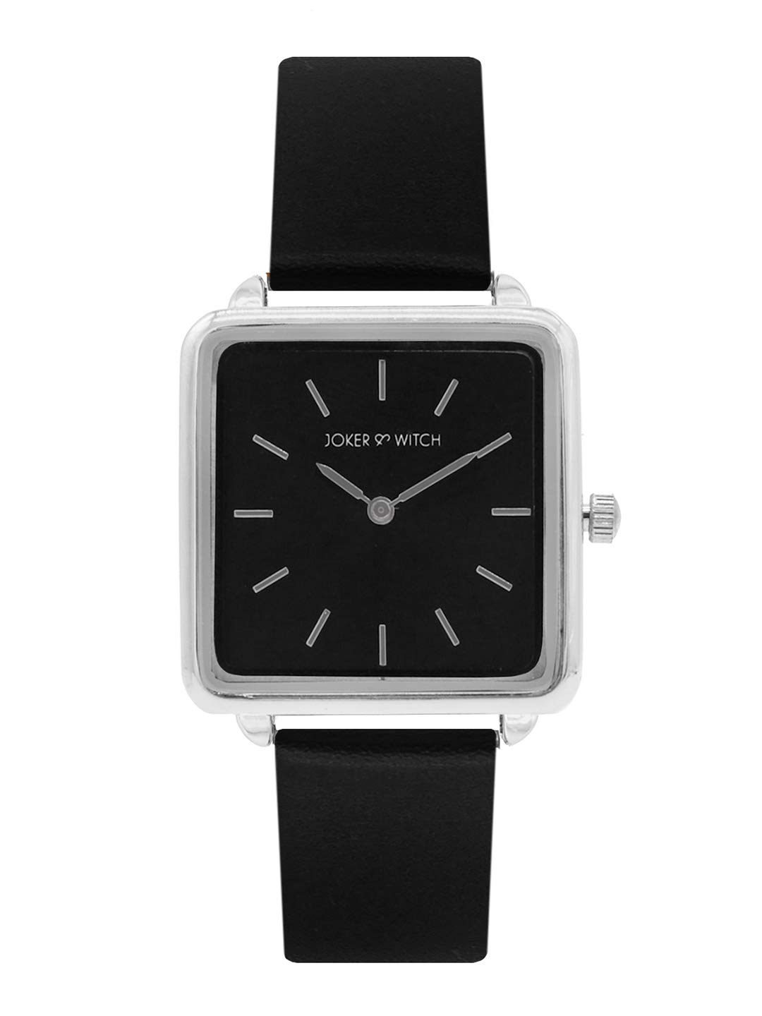Joker & Witch Emily Black Faux Leather Analogue Watch for Women (B08SM5GJC1) Amazon Price History, Amazon Price Tracker