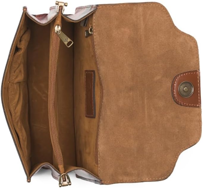 Patricia Nash Womens Vintage Vegetable Tan Porcili Top Handle Bag