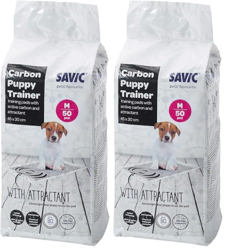 Alèse Savic Puppy Trainer Carbon Pads M contre fuites et odeurs - 2