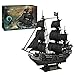 Modelo Di Nave Pirati - Queen Anne´s Revenge, 3d Puzzle 3d Bambini E Puzzle Adulti, Costruzioni Di Galeone Pirati, La Perla Nera, Puzzle Pirati Dei Caraibi.