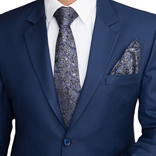 Image of VIBHAVARI Men's Tie and Pocket Square